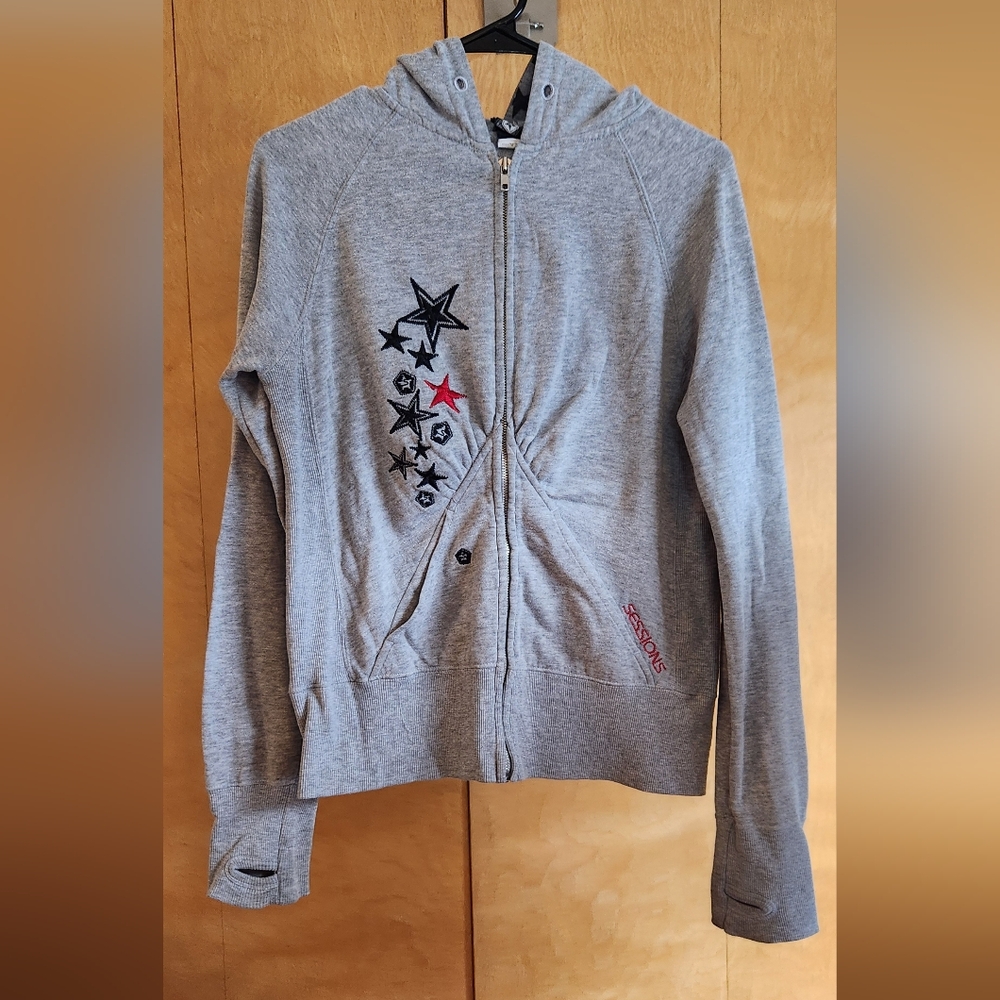Sessions Light Weight Zip Up Sweatshirt